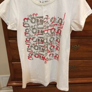 NASCAR tee shirt (small adult) and Racing-themed pencils